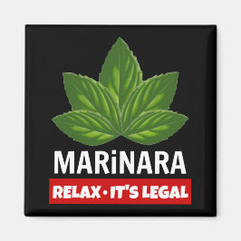 Marinara Relax Es ist rechtliche Basilika Blätter  Magnet