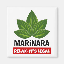 Marinara Relax Es ist rechtliche Basilika Blätter  Magnet