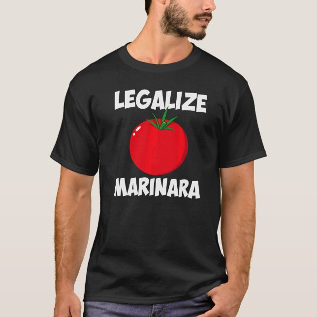 Marinara Tomato Sauce Legalisierung Männer Frauen T-Shirt (Vorderseite)