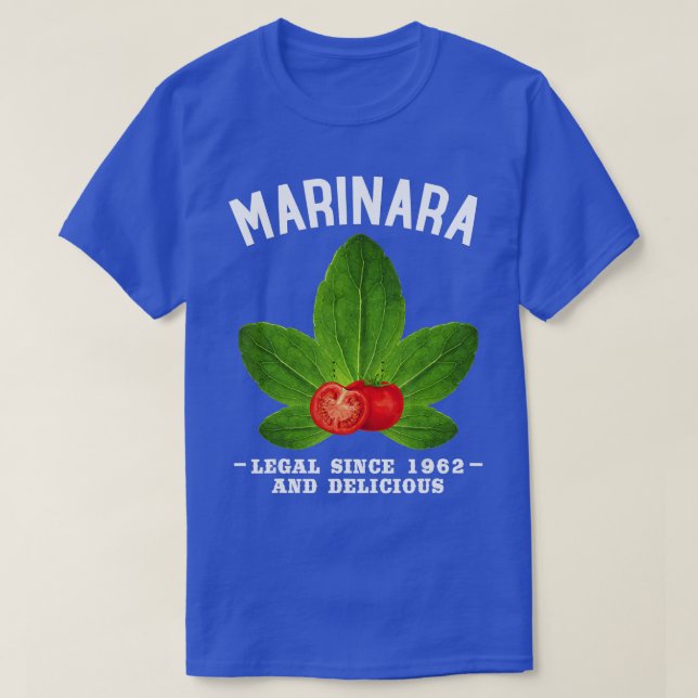 Marinara Tomato Sauce tshirt Make Marinara Legal (Design vorne)