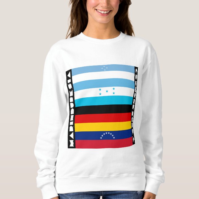 Marinduresia und Germenezuela Sweatshirt (Vorderseite)