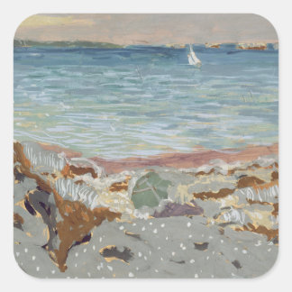 Marine, 1906 quadratischer aufkleber