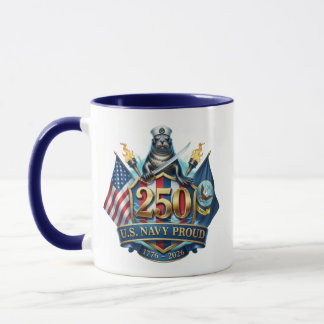 Marine 250. Jubiläums-Kaffeetasse Tasse