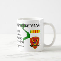 Marine 26. Regiment Vietnam Veteran Coffee Tasse