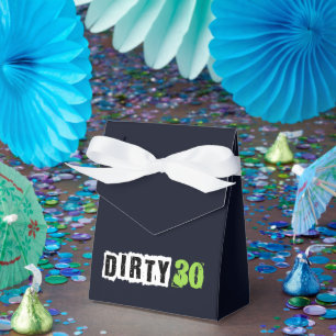 Marine-30. schmutzige dreißigste geschenkschachtel