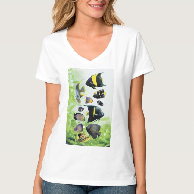 Marine Angelfishes T-Shirt (Vorderseite)