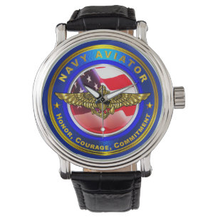 Marine Aviator Armbanduhr