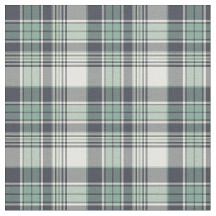 Marine-Blau und Seafoam grünes Küstenkariertes Stoff