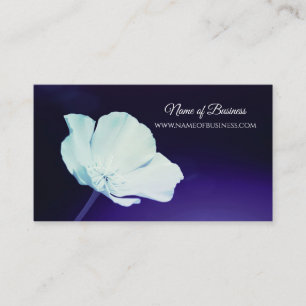 Marine Blumen Boutique Branding Visitenkarte