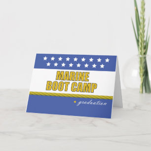 Marine Boot Camp Abschluss Karte