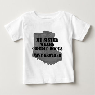 Marine-Bruder-Schwester COLUMBIUM Baby T-shirt