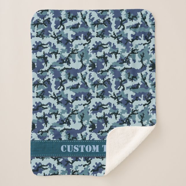 Marine Camouflage Sherpadecke (Vorderseite)