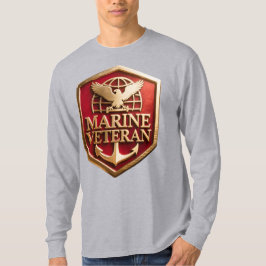 Marine Corps Veteran Logo Emblem T-Shirt