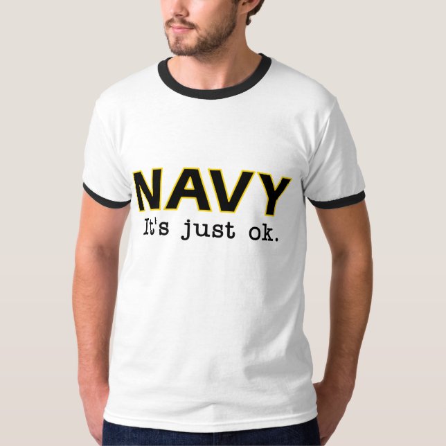 Marine. Er ist gerade okay. - Gehen Armee - T-Shirt (Vorderseite)