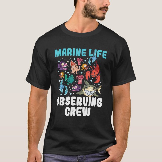 Marine fish biodiversity ocean conservation scuba  T-Shirt (Vorderseite)