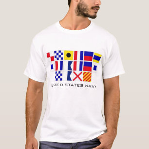 Marine-Flaggen T-Shirt
