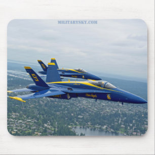 Marine-Flug-Demonstration Mousepad