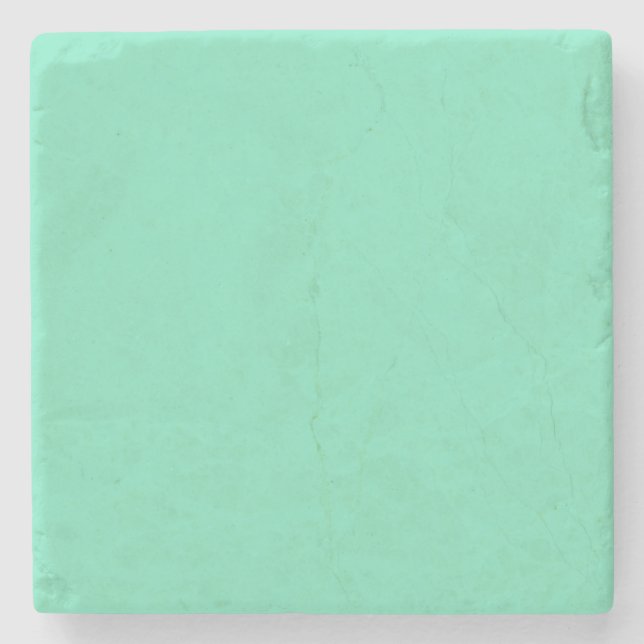 Marine Green Blue Aqua Turquoise 2015 Color Trend Steinuntersetzer (Vorderseite)