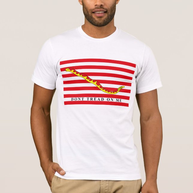 Marine-Jack-Flaggen-T - Shirt (Vorderseite)