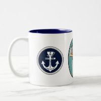 Marine Joe-Kaffeetasse für Navy Joe Coffee Company