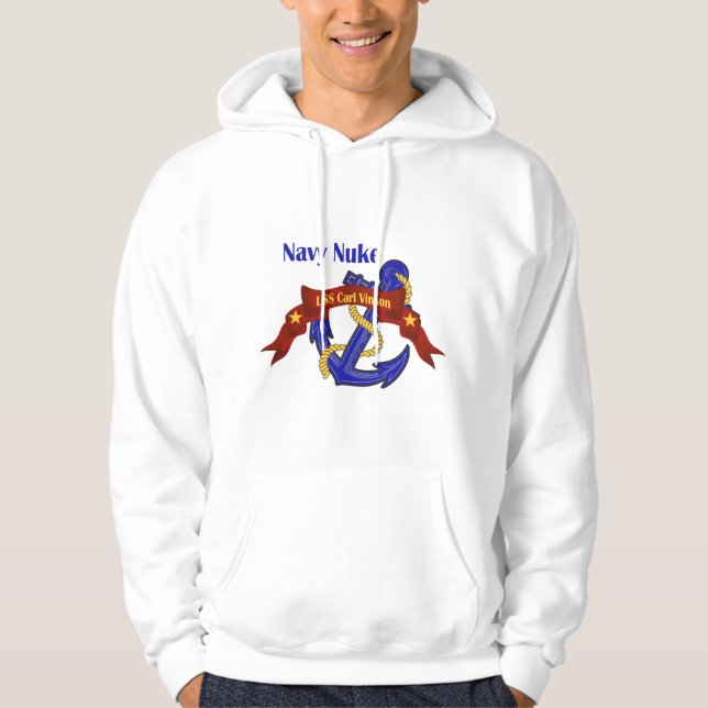 Marine-Kernwaffe ~ USS Carl Vinson Hoodie (Vorderseite)