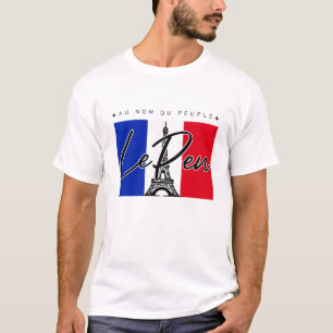 Marine Le Pen Frankreich - Geschenk zur politische T-Shirt