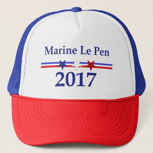 Marine Le Penhut 2017 Truckerkappe (Vorderseite)