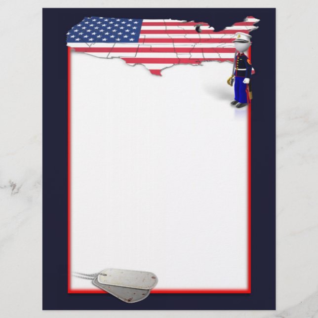 Marine Letterhead (Vorderseite)