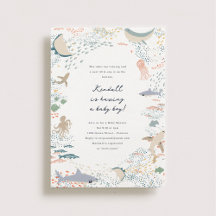 Marine Life Baby Dusche