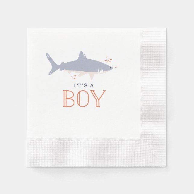 Marine Life Baby Dusche Serviette (Vorderseite)