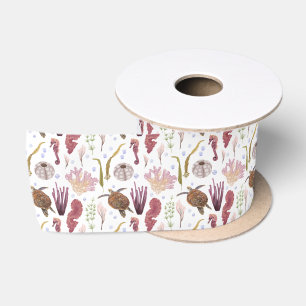 Marine Life Serie Design 29 Satinband