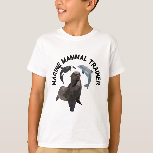 Marine Mammal Trainer T-Shirt (Vorderseite)