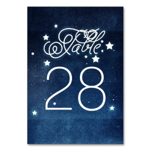 Marine-Nacht spielt Hochzeit die Hauptrolle Tischnummer