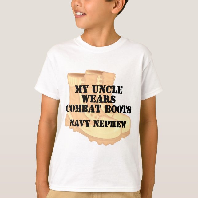 Marine-Neffe DCB Onkel T-Shirt (Vorderseite)