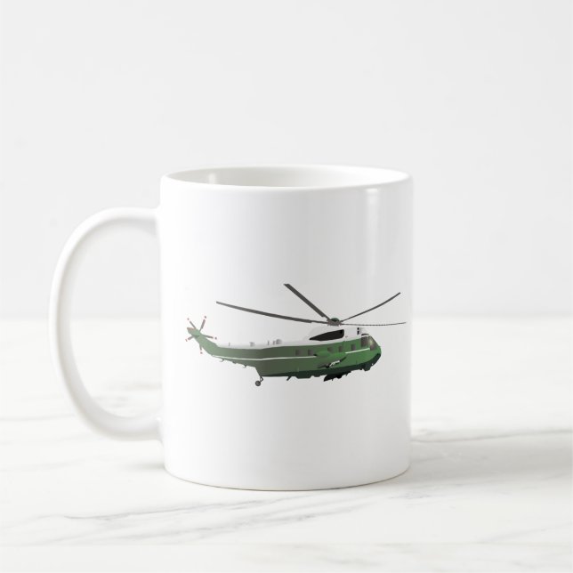 Marine One Hubschrauber Kaffeetasse (Links)