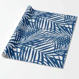 Marine-Palmwedel Geschenkpapier