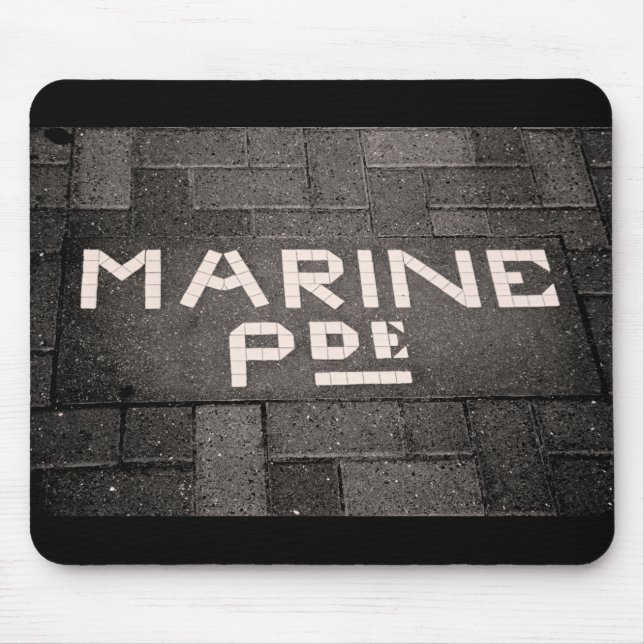Marine Parade, Napier, Neuseeland Mousepad (Vorne)