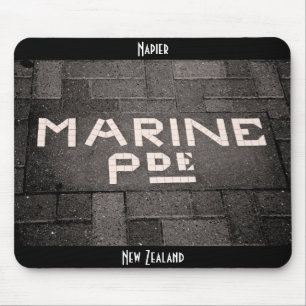 Marine Parade, Napier, Neuseeland Mousepad