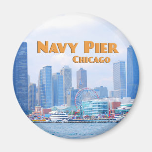 Marine-Pier - Chicago Illinois Magnet