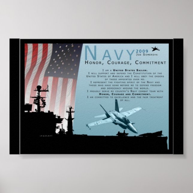 Marine Poster (Vorne)