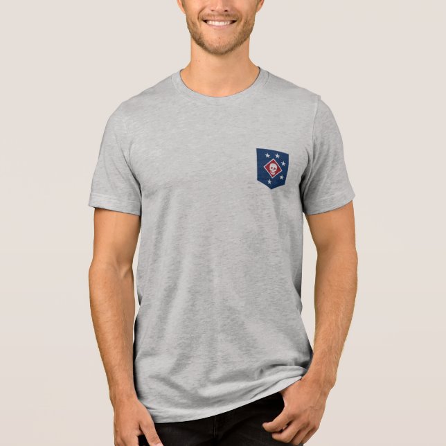 Marine Raiders Insignia Tri-Blend Shirt (Vorderseite)