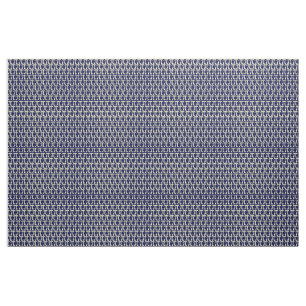 Marine/Sahnepu-Gewebe Stoff