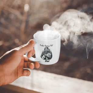 Marine Scuba Diving Cat Vater Kaffeetasse