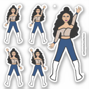 Marine Spark Dancer Stickers #2 Aufkleber