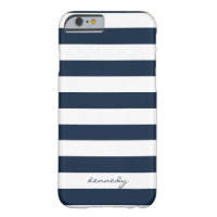 Marine Stripes Muster personalisierten iPhone 6