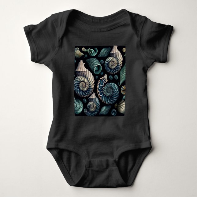 Marine Treasures Baby Strampler (Vorderseite)