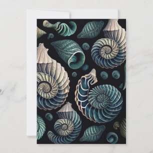 Marine Treasures Feiertagskarte