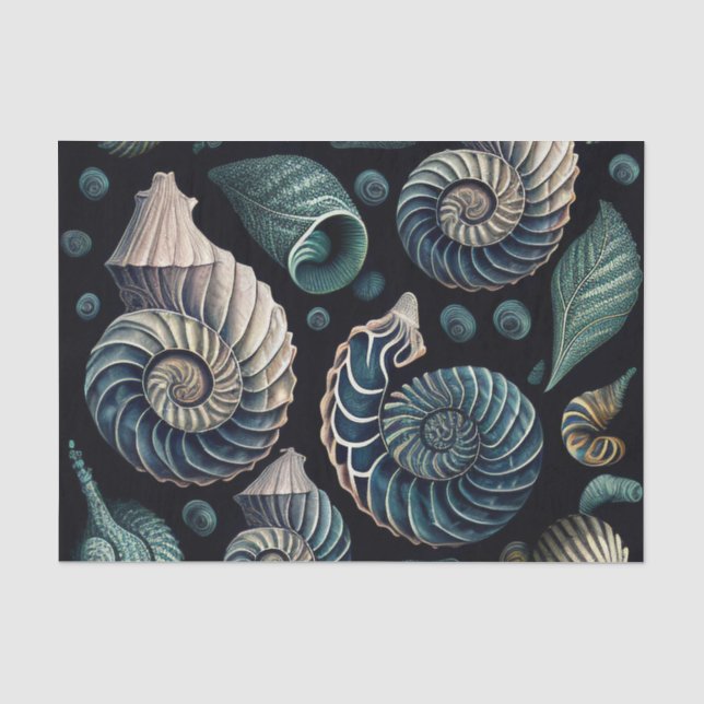 Marine Treasures Seidenpapier (Vorderseite)