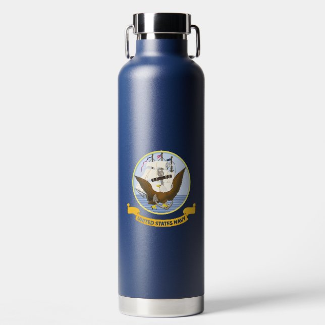 Marine Trinkflasche (Vorderseite)