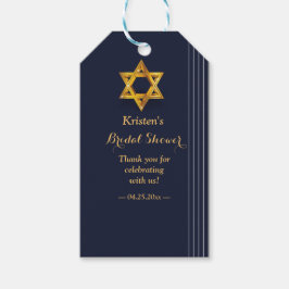 Marine und Golden Star von David Brautparty Geschenkanhänger